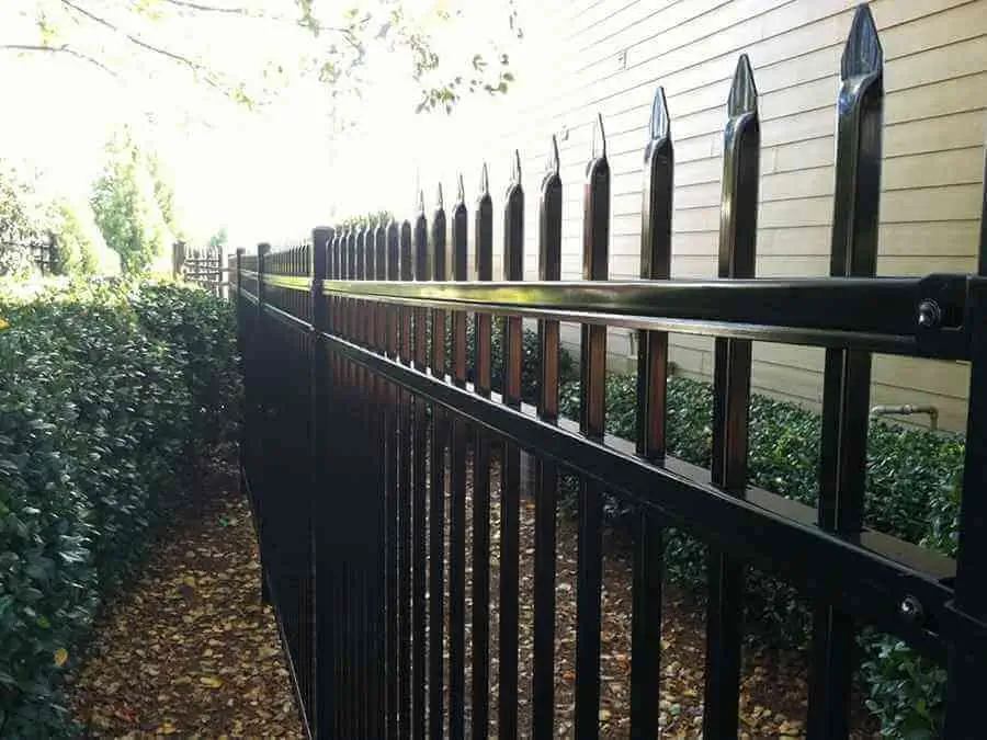 Residential aluminum fence norcross georgia fence company 42