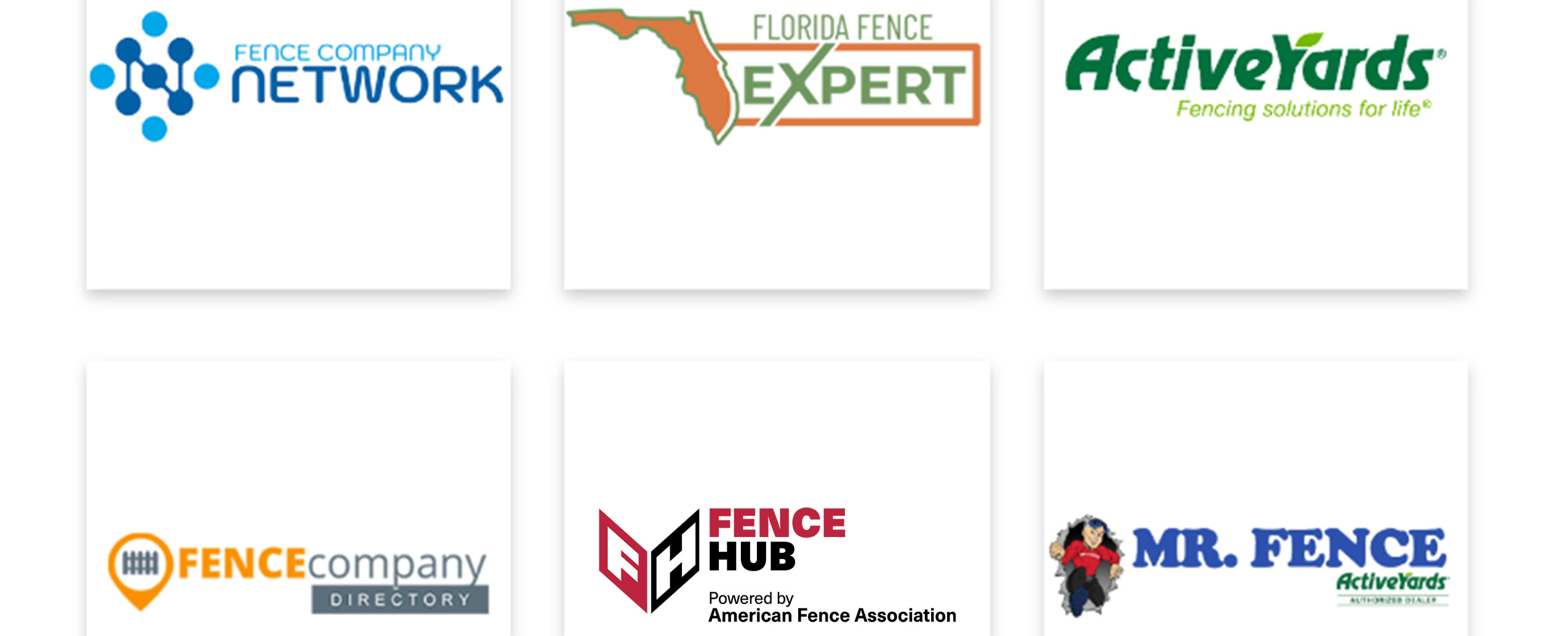 Fence Company Logos