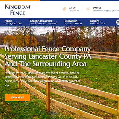 Fence Company Website