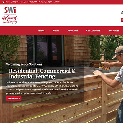 Fence Company Website