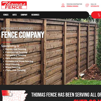 Fence Company Website